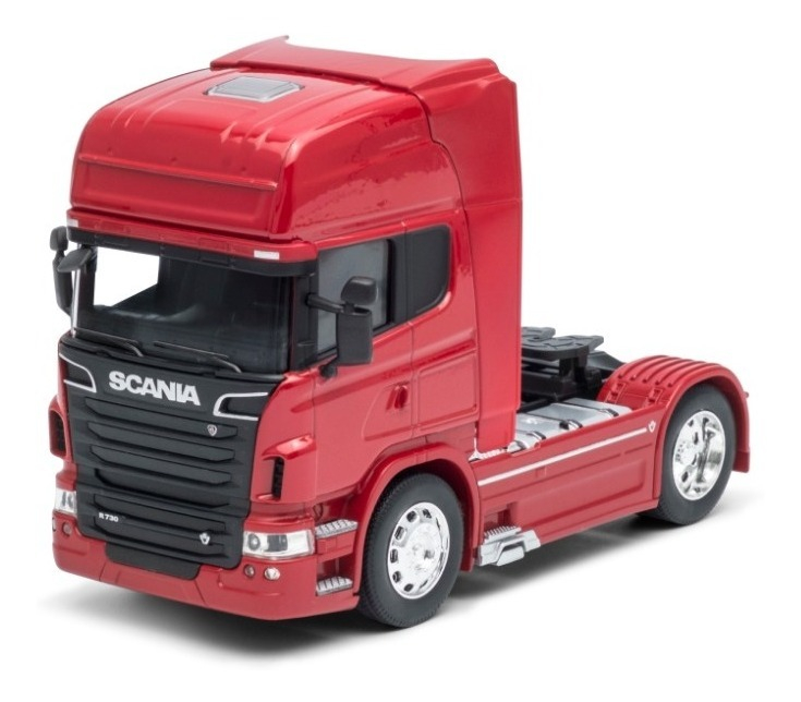 Welly Scania Camión V8 R730 Rojo 32670sw