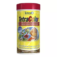 Ração P/ Peixes Tropicais - Tetra Color Flakes 52g +brinde