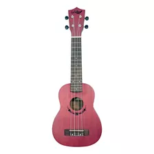 La Sevillana Svuke-50s Ukulele Soprano Natural Caoba Rojo