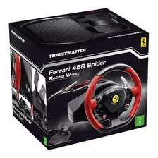 Volante Pedales Xbox Ferrari Spider Thrustmaster Original