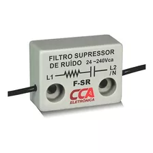 Filtro Supressor Ruído F-sr P/ Corrente Alternada 24~240vca