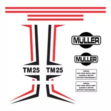 Kit Adesivos Trator Muller Tm25