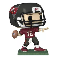 Figura De Accion De Tom Brady De Los Buccaneers Nfl De Funko Pop!