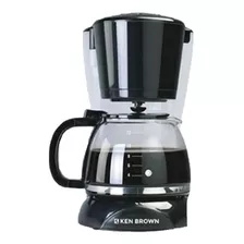 Cafetera Ken Brown Cm-03 Semi Automática Negra De Filtro 230v