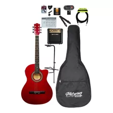 Paquete De Guitarra Cg851 Accesorios Y Amplificador Mg10