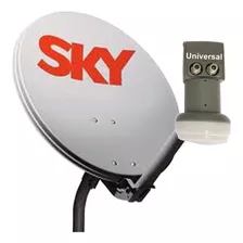 Antena Banda Ku Original Sky Com Lnb Duplo Faixa Larga Sky