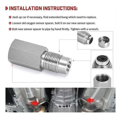 Mini Catalizador Sensor Oxigeno,apaga Cdigo P0420 Y P0430 Foto 6