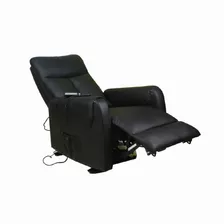 Sillon Onix Negro Funcion Masajeador Y Calor Decohoy Vip