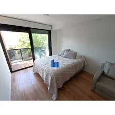 Apartamento Monoambiente Al Frente Con Balcón Y Garaje