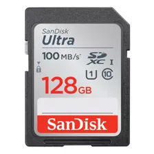 Cartão Memória 128gb Sdhc Ultra 100mbs Classe 10 Sandisk Nfe