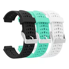 Kit 3 Pulseiras Compatíveis Garmin 235 220 620 630 735xt