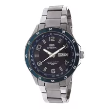 Reloj Orbital Hombre Acero 3atm Cyber Oulet Doble Calendario