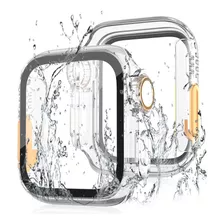 Funda Waterproof Con Templado Para Apple Watch 45 Y 41mm