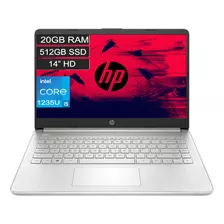 Laptop Hp 14-dq5016la Corei5 1235u 20gb 512gb 14 Plateado