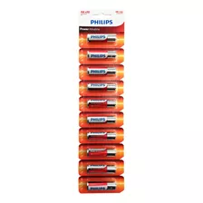 Pila Bateria Alcalina Philips Aa Pack 10u