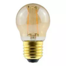 Lâmpada Bolinha Filamento Led G45 E27 Luz Quente Vintage