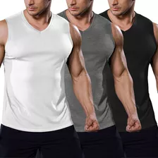 Paquete De Camisas Sin Mangas Coofandy Para Hombres Camiseta
