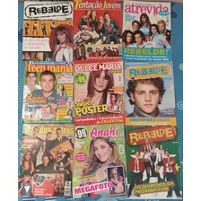 Lote Rbd(rebelde) Revistas,pôsters,cards E Mais ...