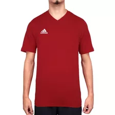 Camiseta adidas Entrada 22 Tee Vermelho