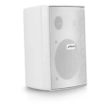 Par Caixa Acustica Alto Falante Frahm Ps200 Branco C Suporte