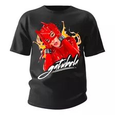 Camiseta Basica Red Latex Karol G Gatubela Heart Barbed Hear