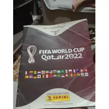 Álbum Da Copa 2022 Capa Mole Com Algumas Figurinhas 