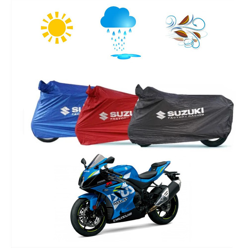 Funda Impermeable Para Suzuki Gsxr Sc Gixxer Gsxf Gsxs Gsxr600 Gsxr750 Gsxr 1000 Foto 6