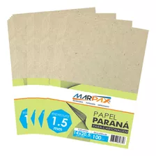 Papel Paraná Para Cartonagem Marpax 1,5mm 14x20,5cm 100un