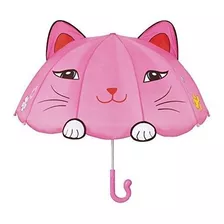 Kidorable Rosa Lucky Cat Umbrella Para Nias Wfun Cat Tail