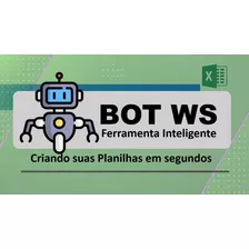 Bot Ws Excel - Licença Para 1 Ano