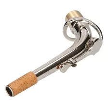 Muslady Alto Saxofone Pescoço Bronze Curva Pescoço Sax Subst