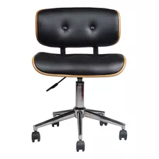 Silla Ergonómica Oficina Escritorio Ruedas Miller Negro