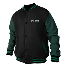 Jaqueta Mercedes Petronas Amg Moletom Carro Masculino Blusa