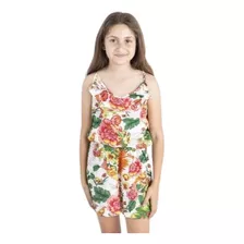 Mono Musculosa Estampa Para Niña Fibrana Temporada Cn4