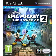 Disney Epic Mickey 2: El Poder De Dos Ps3 Juego Original