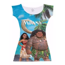 Vestido Para Aniversário Moana E Maui