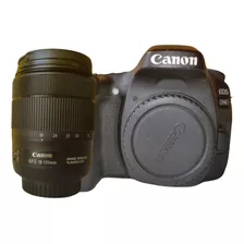 Kit Camera Fotográfica Canon Eos 80d + Lente 18-135mm Usadas