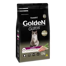 Alimento Golden Premium Especial Castrados Para Gato Senior Sabor Frango Em Sacola De 1kg