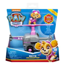 Juguete Paw Patrol Nickelodeon Helicóptero Skye Color Multicolor