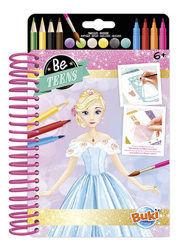 Cuaderno De Moda - Princesas Regalos Clicker