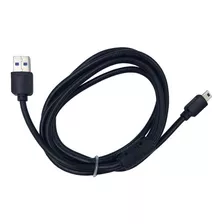 Cabo V3 Usb Mini Para Gps Controle Ps3 Transferência Cor Preto