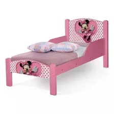 Mini Cama Decorativa Infantil De Desenho Minnie - Envio Já 