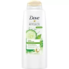 Dove Nutritivas Rituales Geniales Champú Hidratante 20,4 Oz 