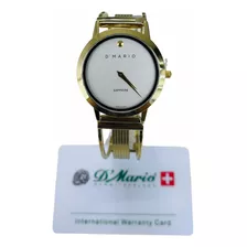 Reloj D Mario Pulso Esqueleto Hombre Ze3180