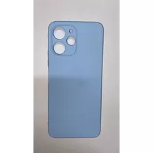 Case Capa Capinha Premium + Pelicula 3d Para Xiaomi Redmi 12 Cor Azul Nevoa