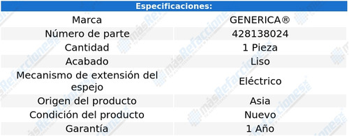 Espejo Retrovisor Izquierdo Ford Ecosport 2007 Electrico Tyc Foto 2