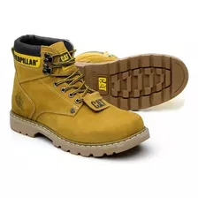 Bota Adventure Em Couro Cano Alto Caterpiller