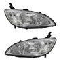 Par Faros C/transparente Civic Sedan 2006 2007 2008 Ms