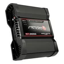 Amplificador Mono Stetsom Ex 3000 1 Ohm Clase D -negro