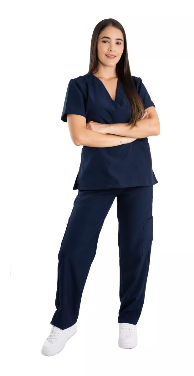 Uniforme Pijama Medica Mujer Antifluido Scrub 